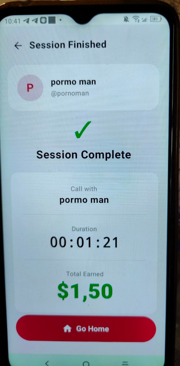 Web cam sex 1.00 $ US dollar per minute